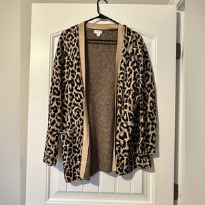 J crew sweater with pockets